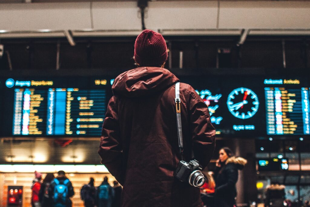 How to Find Cheap Flights Man on the Airport