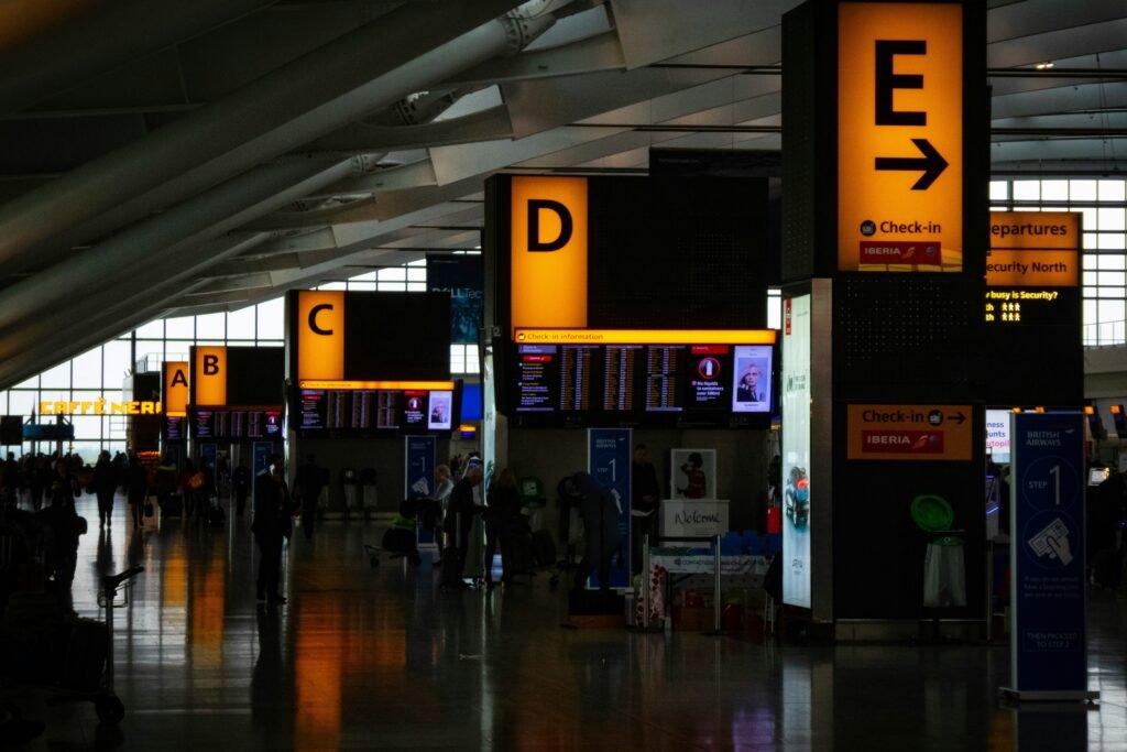 How Biometric Airports Are Redefining International Travel check counter